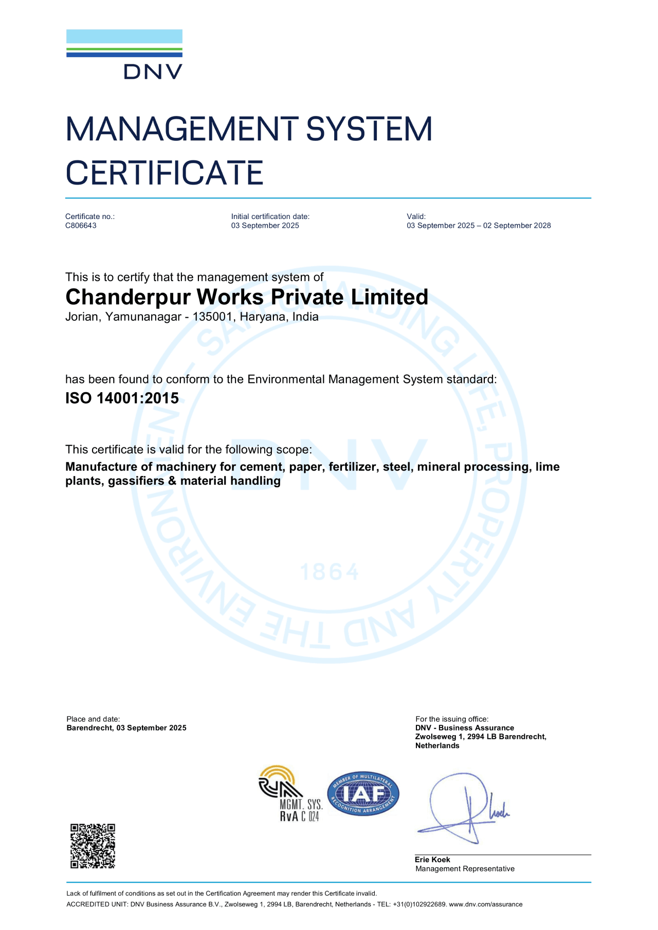ASME Pressure Vessel Manufacturing Certification